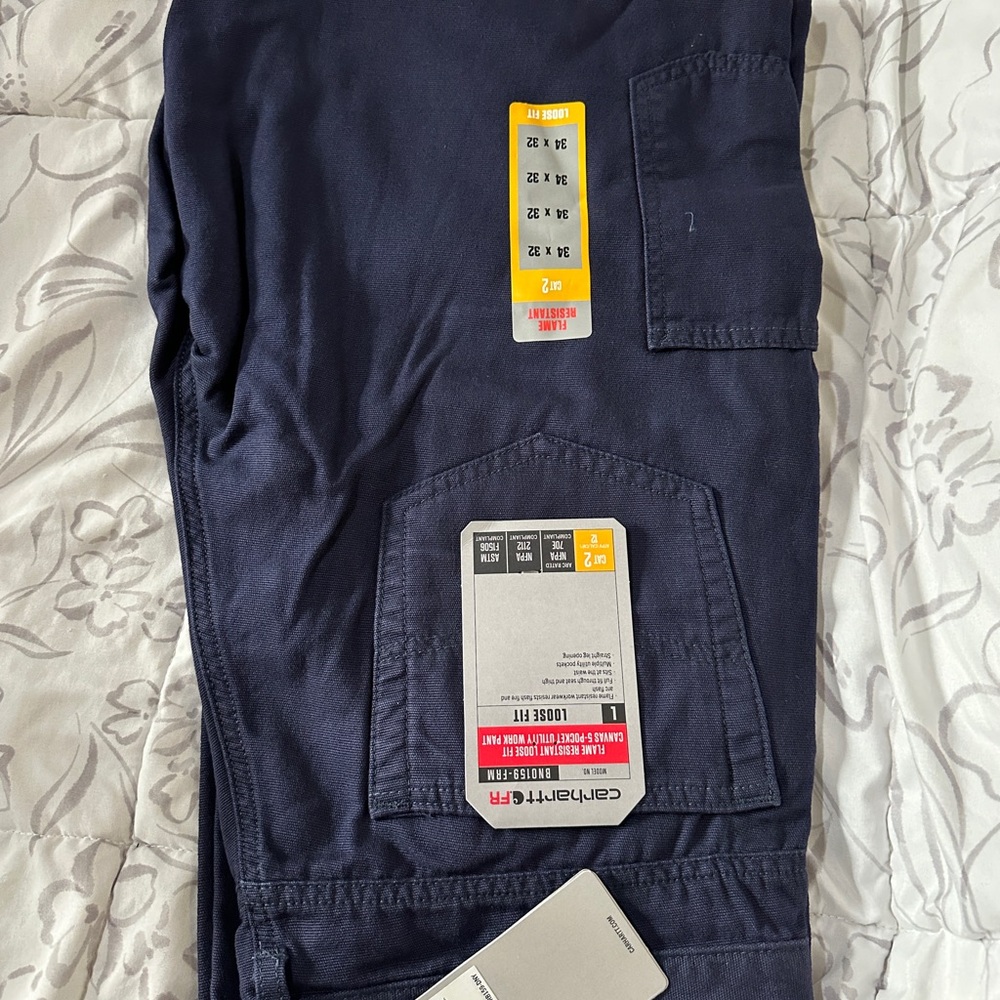 Carhartt fire resistant pants 34x32